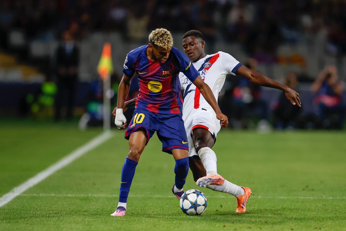 Video: con estos goles terminó el primer tiempo de Barcelona ante PSG