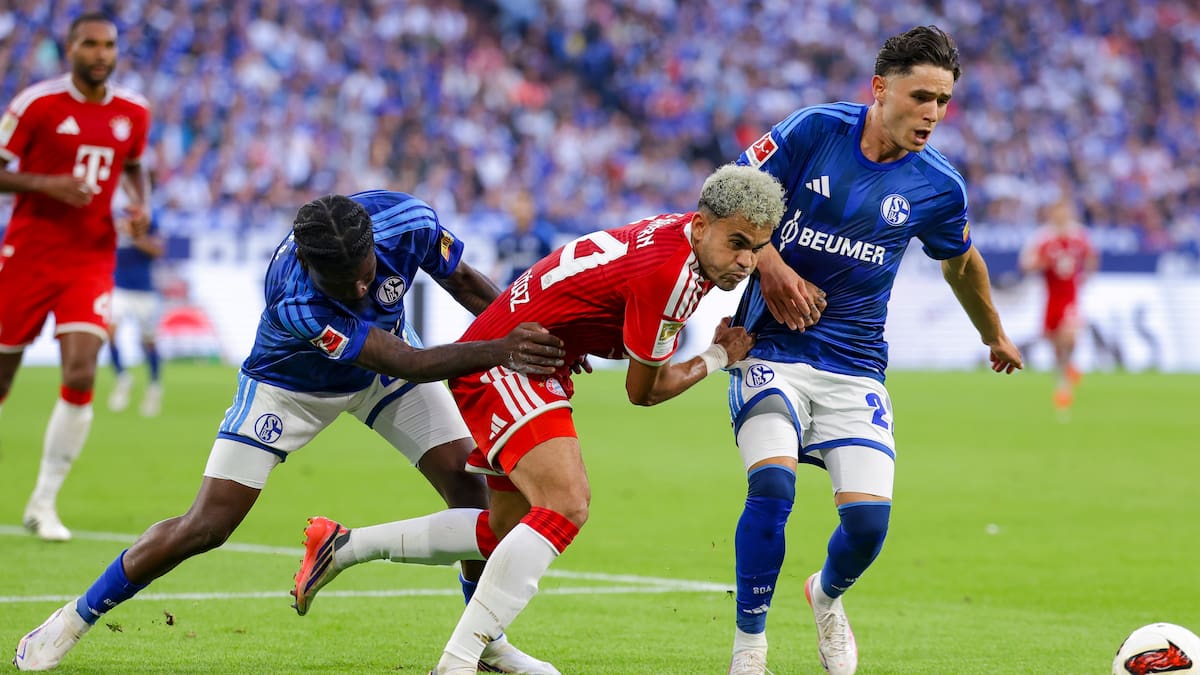 Luis Díaz ha comenzado flojo la temporada con Bayern Múnich. //Foto, EFE: CHRISTOPHER NEUNDORF