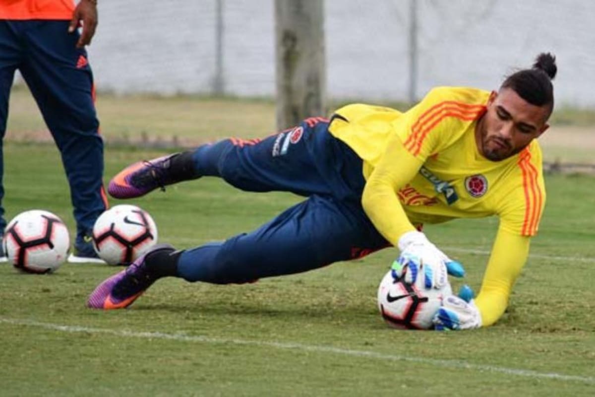 Álvaro Montero será el arquero titular de Colombia ante Francia
