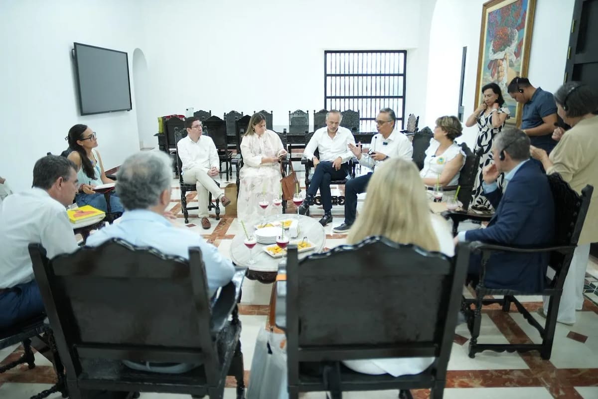 Se exploró la posibilidad de forjar alianzas. // Alcaldía de Cartagena
