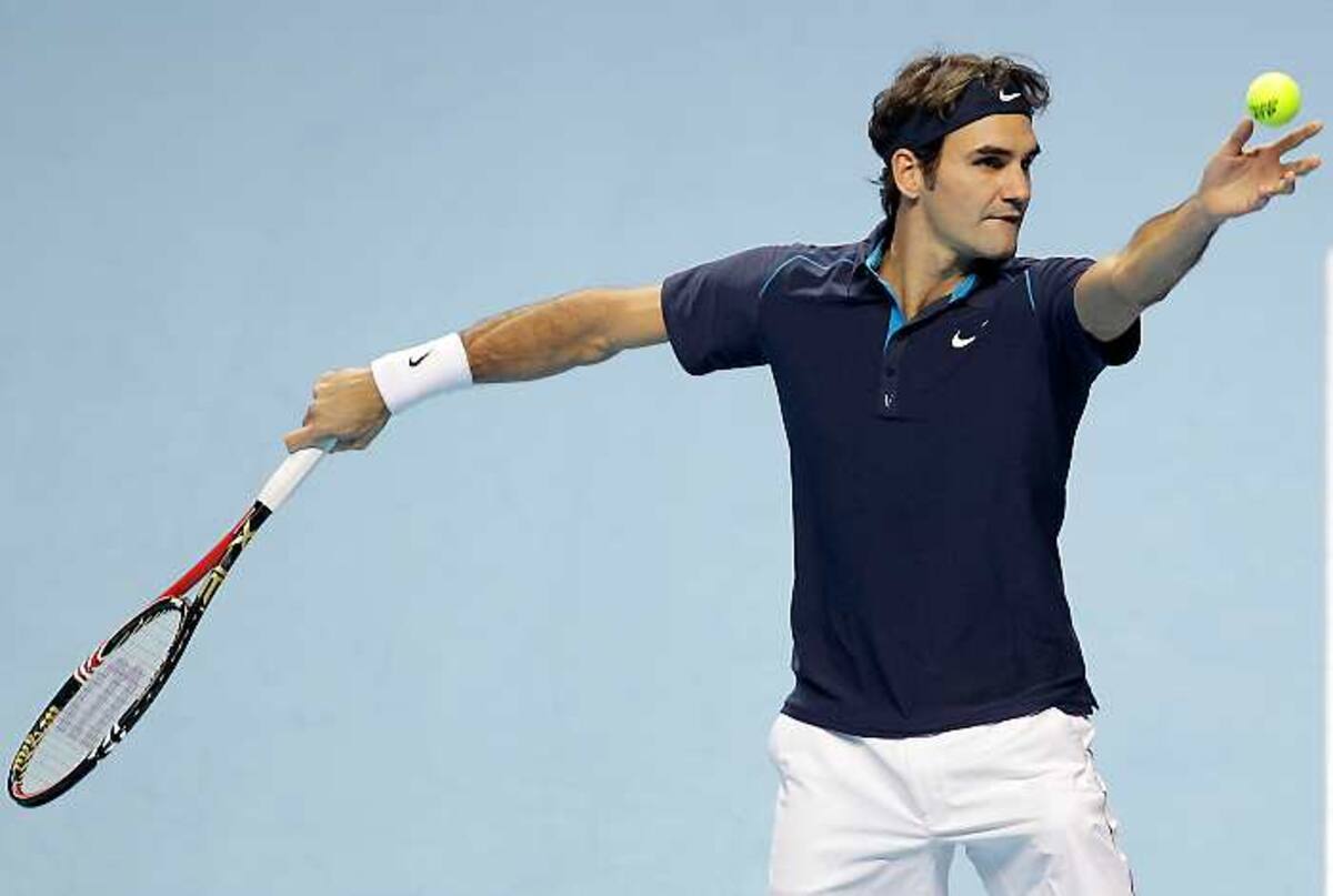 Roger Federer, tenista suizo. AP SangTan