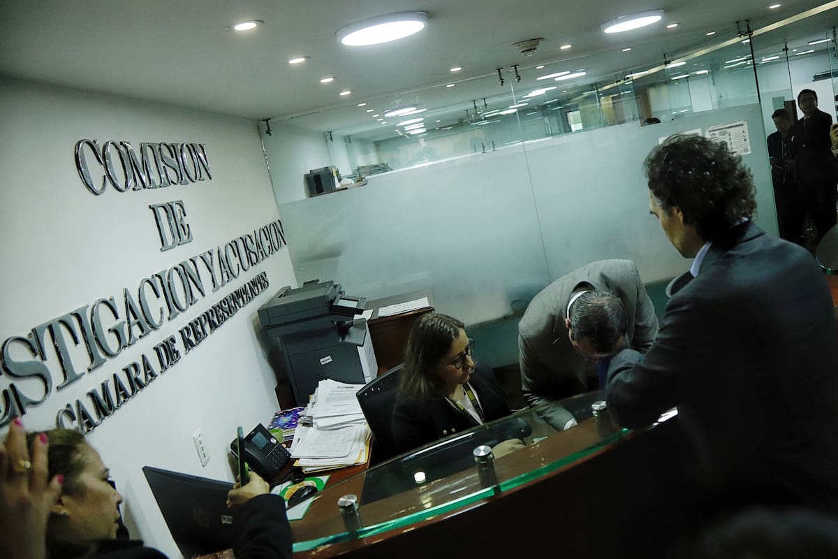 Comisión de Acusaciones de la Cámara de Representantes. // Foto: Colprensa - Camila Díaz