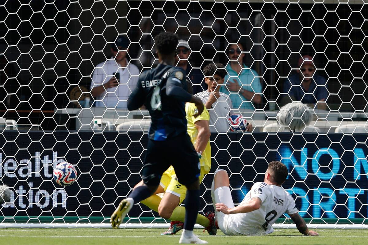 Federico Valverde sentenció el partido en favor del Real Madrid. //Foto, AP: Nell Redmond