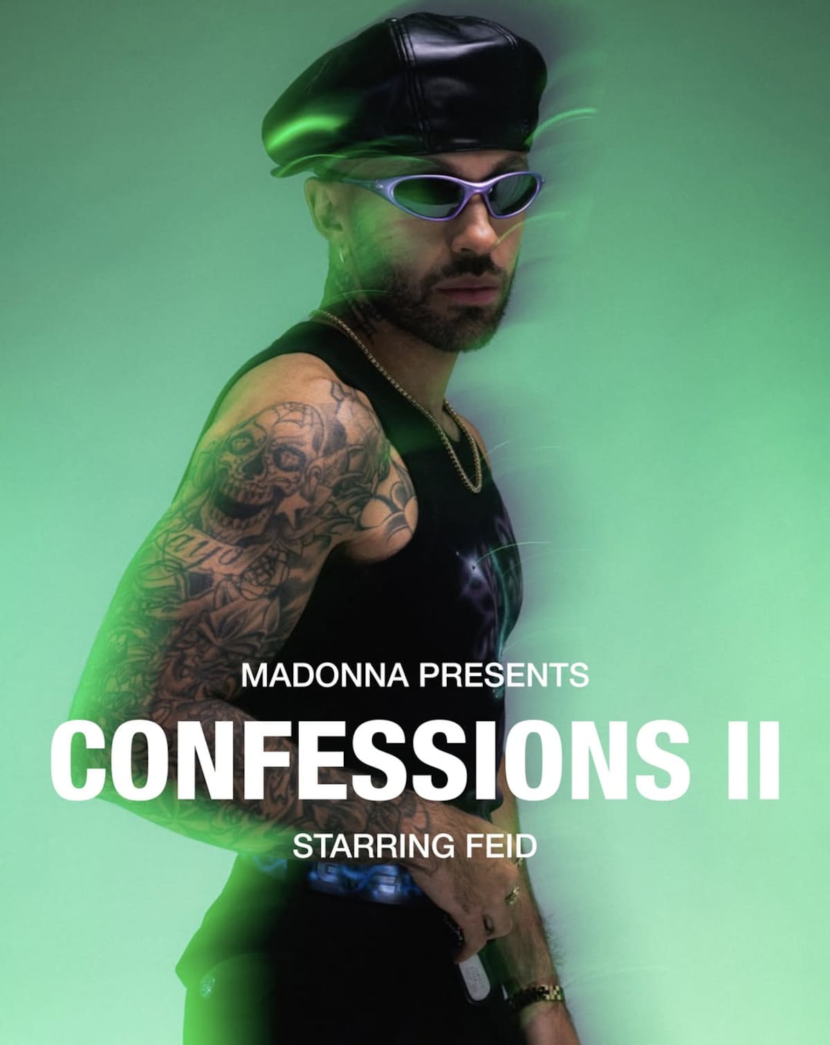 Feid en Confessions II de Madonna. //Foto: IG @feid.
