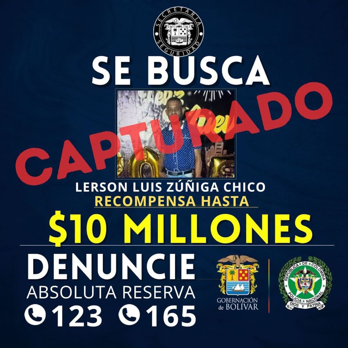 Así ofrecen recompensa por información que conduzca a la captura del presunto feminicida de María Carolina Julio Blanco.