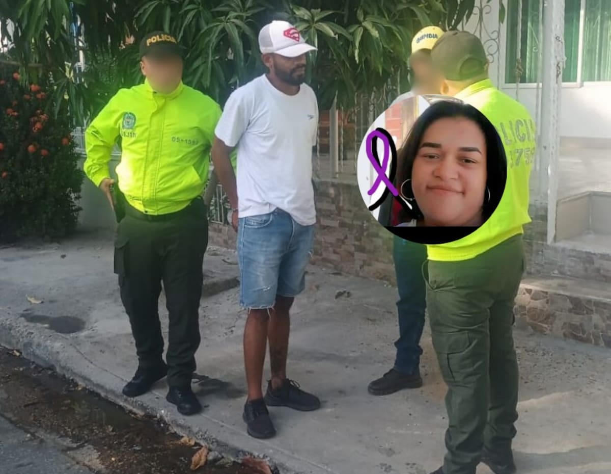 Al presunto feminicida de María Carolina Julio Blanco lo capturaron en el barrio San Fernando, de Cartagena.