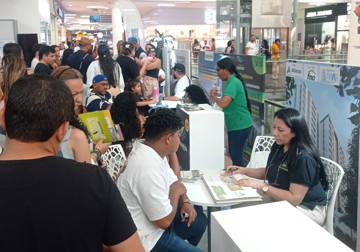 Asi se vivió la sexta Feria de Vivienda Tu Casa en el Centro Comercial Caribe Plaza, en Cartagena. // Foto: Zenia Valdelamar - El Universal