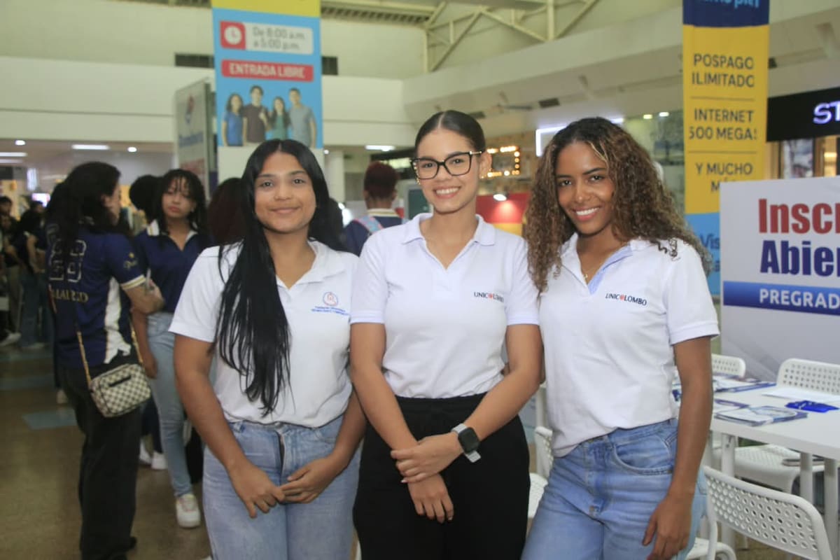 Geraldin Gómez, Camila Porto y Ana Saray Medina. //Fotos: Julio Castaño - El Universal