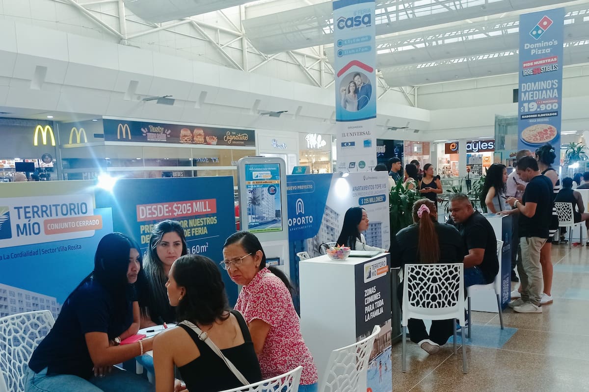 Asi se vivió la sexta Feria de Vivienda Tu Casa en el Centro Comercial Caribe Plaza, en Cartagena. // Foto: Zenia Valdelamar - El Universal