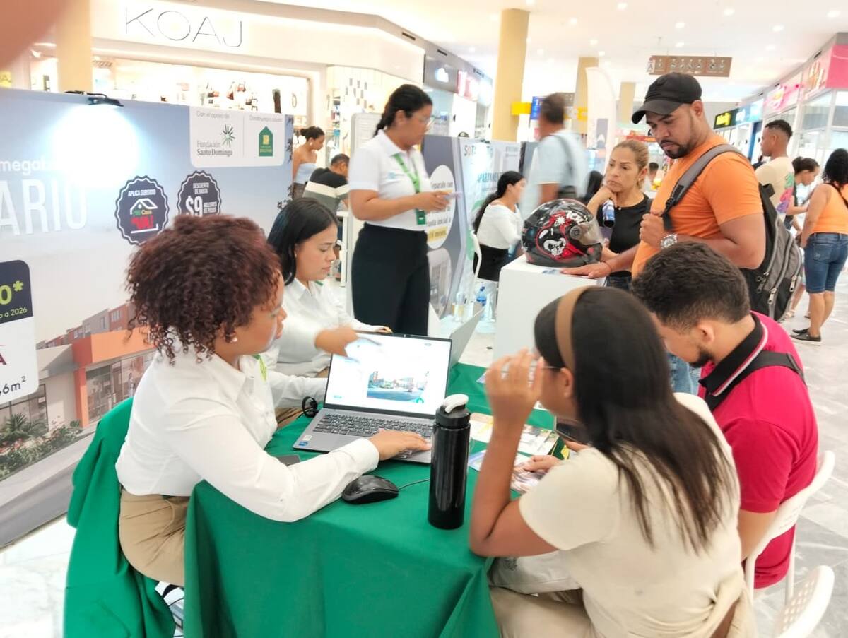 La feria se realiza en el Centro Comercial Gran Manzana. // Zenia Valdelamar - El Universal