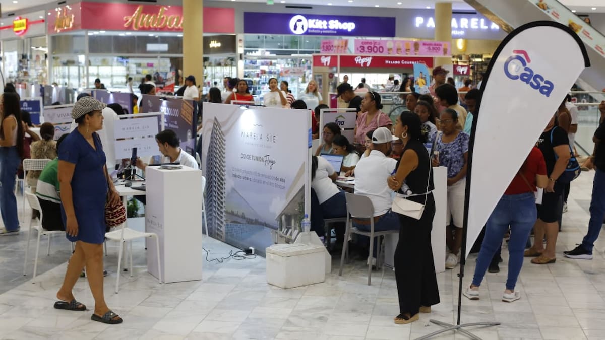 Varios stands estuvieron en la Feria Tu Casa 2026 en el Centro Comercial Gran Manzana. // Foto: Luis Herrán.