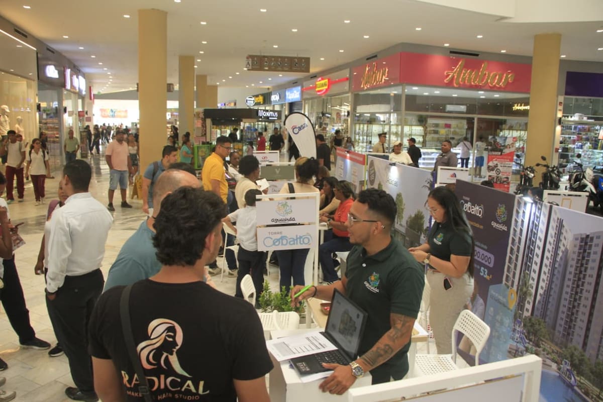 La Feria Tu Casa se desarrolla en el centro comercial Gran Manzana. // Foto: Óscar Díaz.