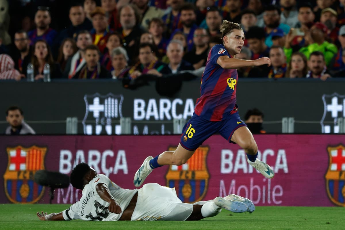 Fermín López brilló en la temporada 2025/2026 con Barcelona. //Foto, AP: Joan Monfort