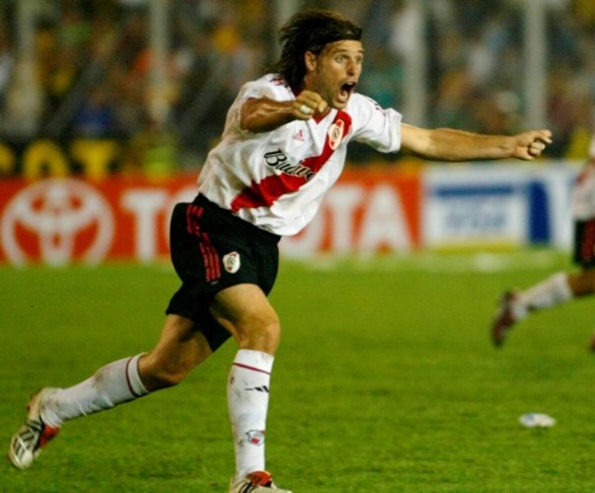Fernando Cavenaghi, figura de River Plate, que debutará en la segunda el martes. ARCHIVO