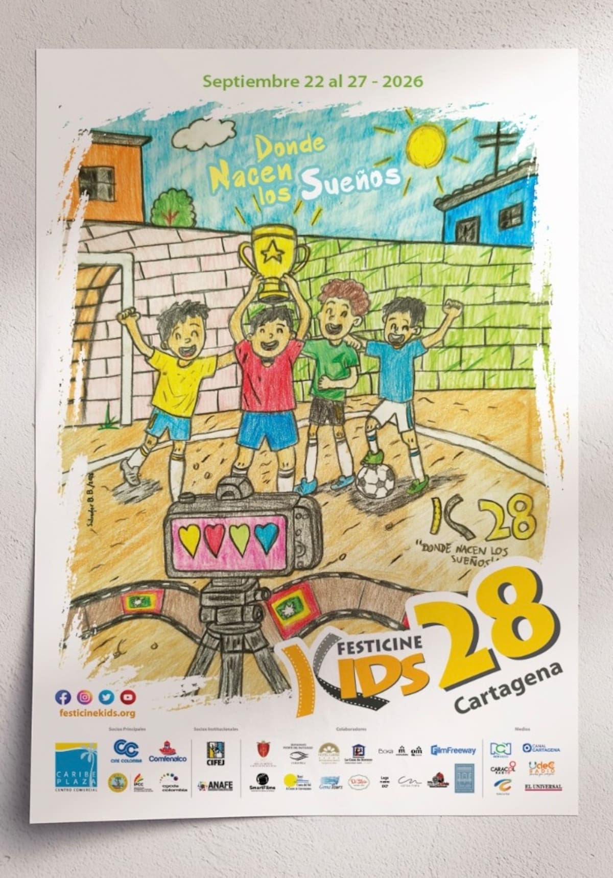 Afiche de FesticineKids 2026. //Foto: Cortesía FesticineKids