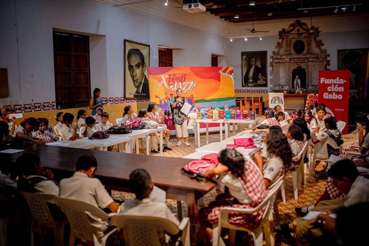 Lectura y análisis del cuento Los Peregrinos en Mompox. //Fotos: Cortesía.