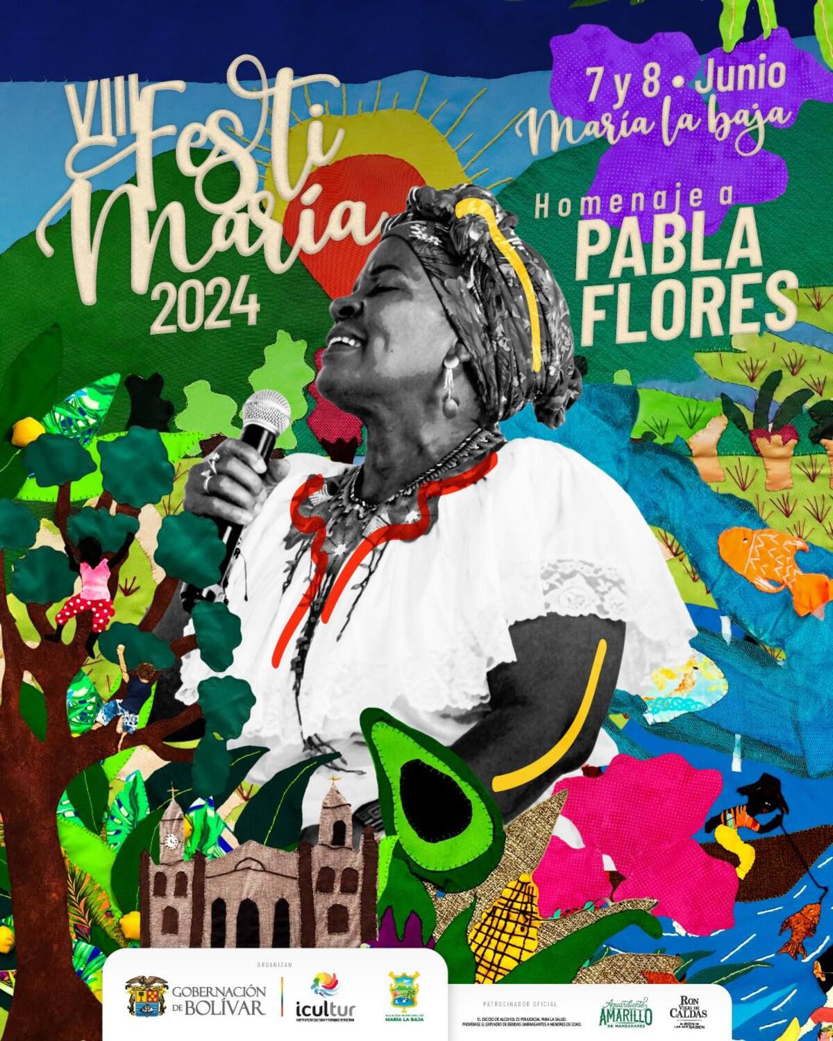 Afiche de Pabla Flores