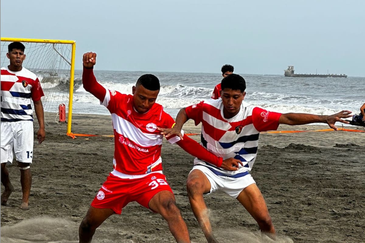 Este fin de semana el fútbol playa se toma balneario de Puerto Colombia