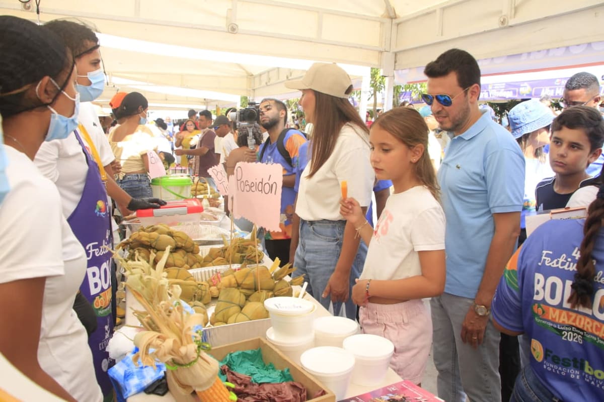 Festival del Bollo de Mazorca en Arjona, Bolívar. // Foto: Julio Castaño - El Universal