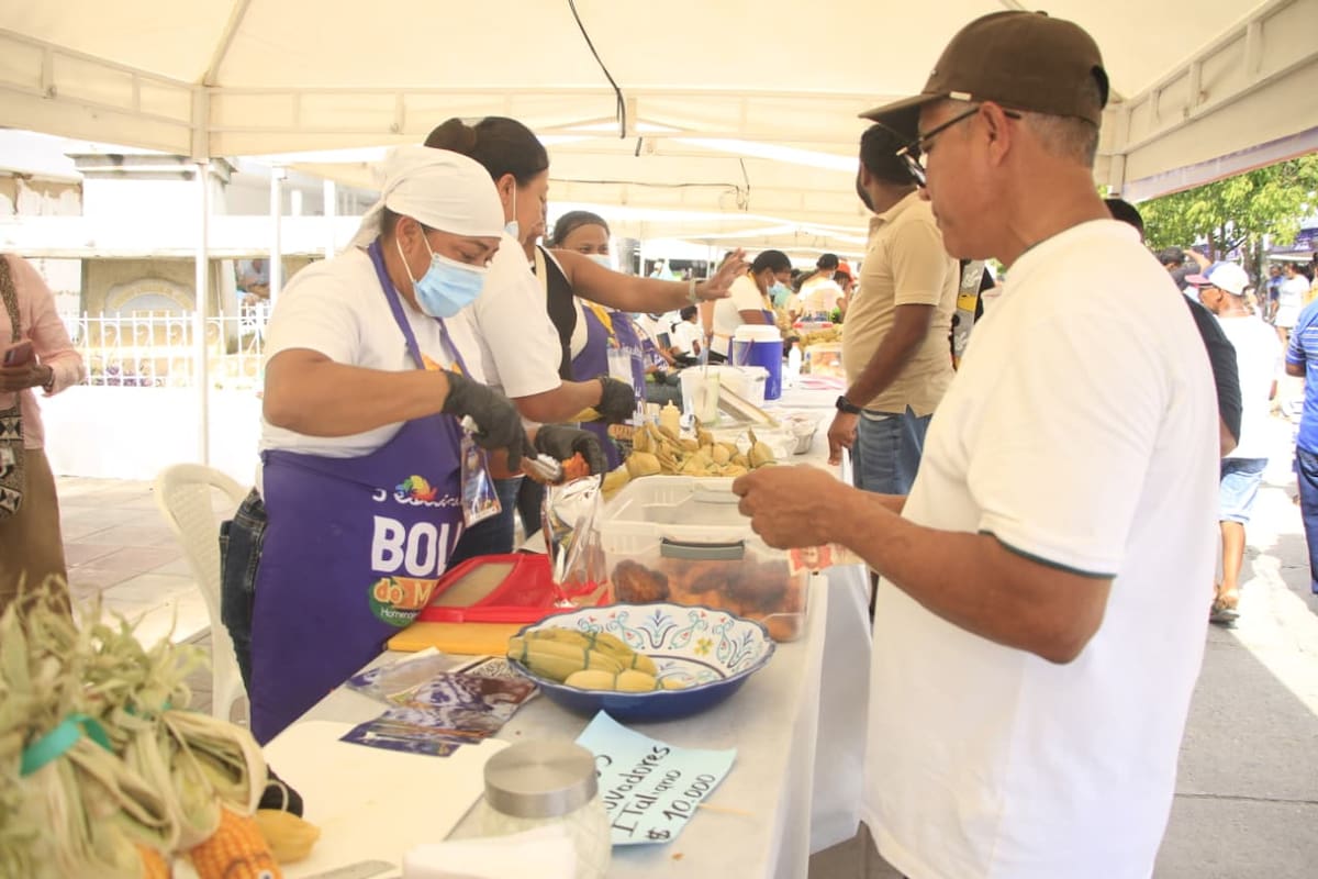 Festival del Bollo de Mazorca en Arjona, Bolívar. // Foto: Julio Castaño - El Universal