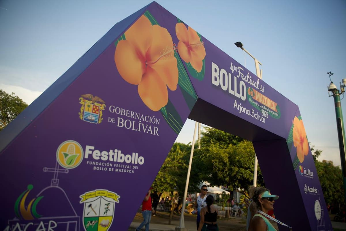 Festival del Bollo de Mazorca en Arjona. // Foto: cortesía - Gobernación de Bolívar