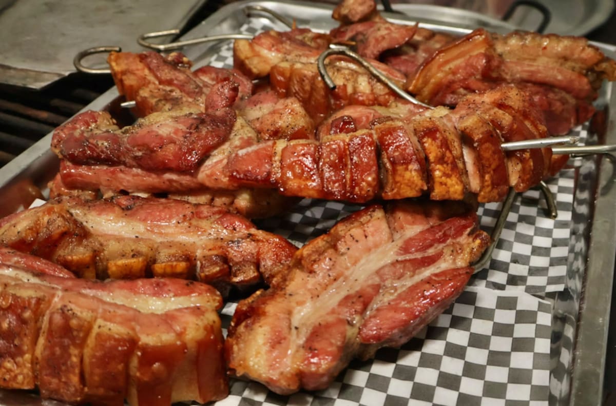 Serán 28 establecimientos los que estarán a lo largo del corredor gastronómico del Festival del Chicharrón en Baranoa, Atlántico.//Cortesía Alcaldía de Baranoa.