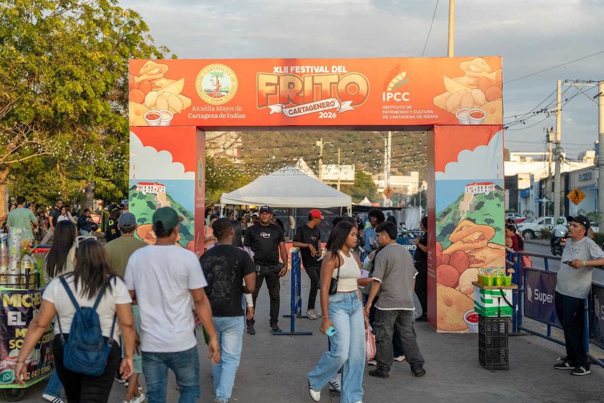 Festival del Frito 2026. // cortesía - Alcaldía de Cartagena.