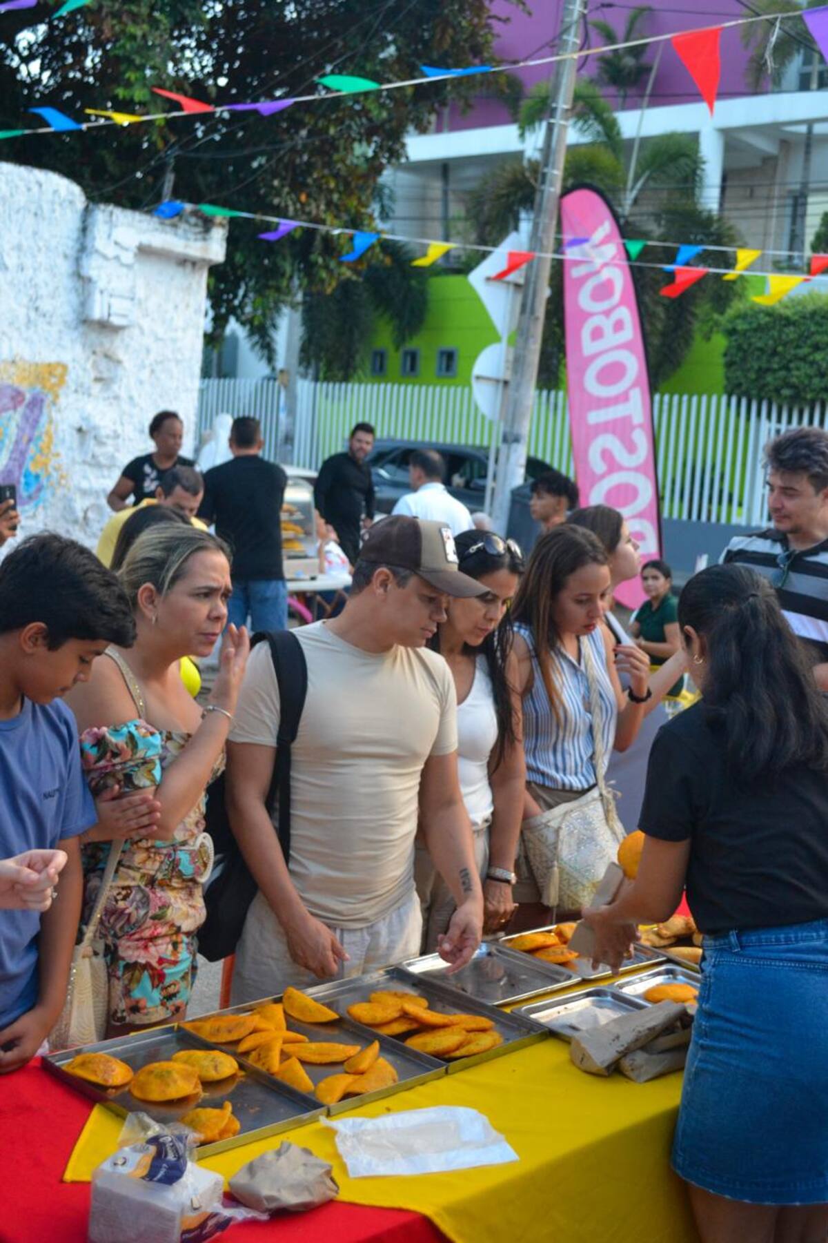 Segunda versión del Festival del Frito Cartagenero en Manga. // Foto: Cortesía.