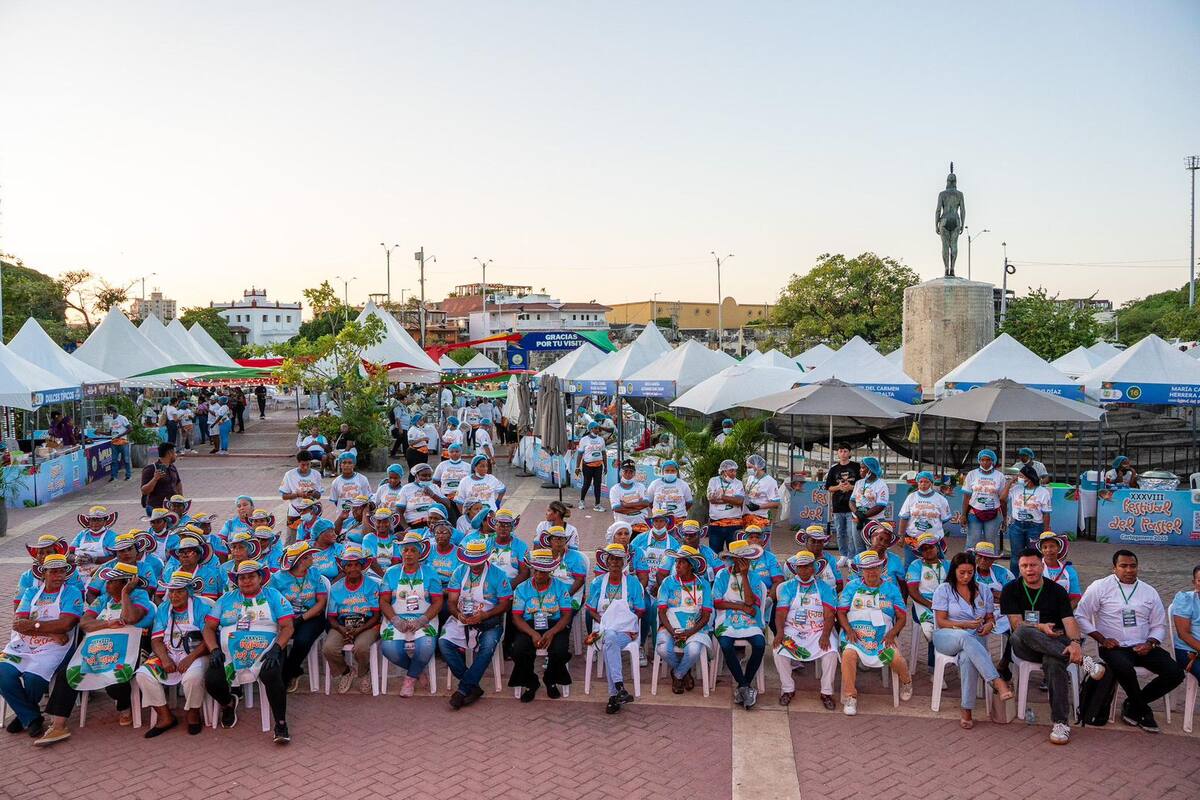 Festival del Pastel Cartagenero. // Foto: cortesía - Alcaldía de Cartagena.