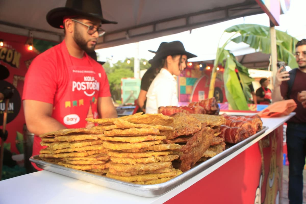 En fotos: comienza la segunda edición del Festival del Patacón en Cartagena