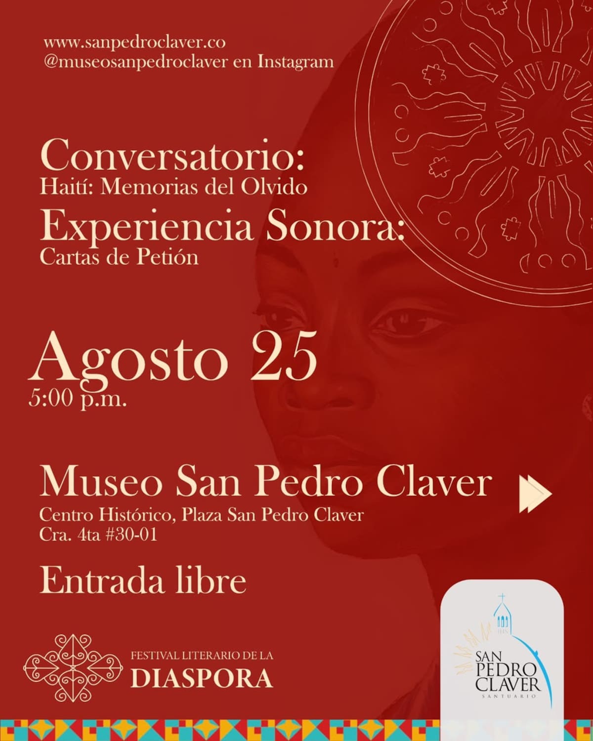 Así será el Festival Literario de la Diáspora en Cartagena. //Foto: cortesía prensa.