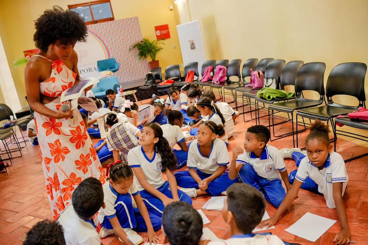 Los momentos que marcaron el Festival Literario de la Diáspora en Cartagena. //Foto: Cortesía.