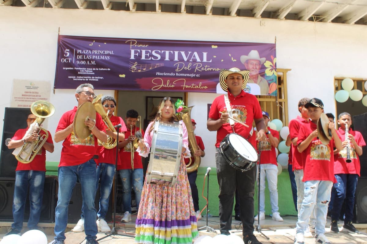 Las Palmas, San Jacinto: Gobernación celebra su primer festival del retorno