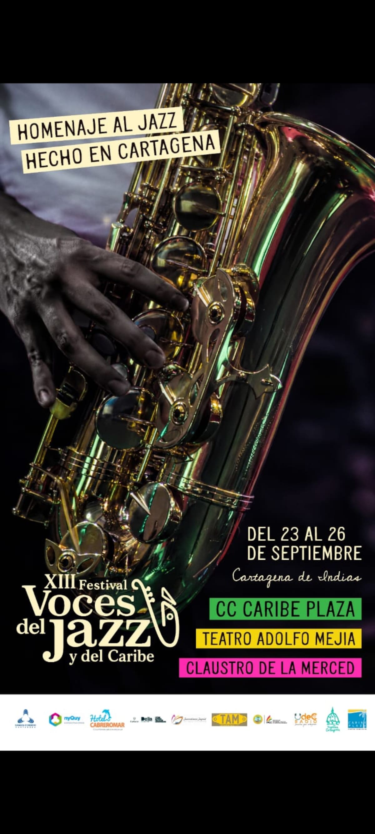 Se le hará homenaje al jazz hecho en Cartagena.