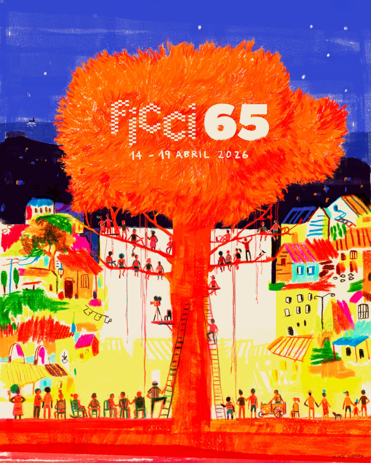 Un diseñador gráfico cartagenero es el autor de la imagen oficial del FICCI 2026. //Foto: Cortesía.