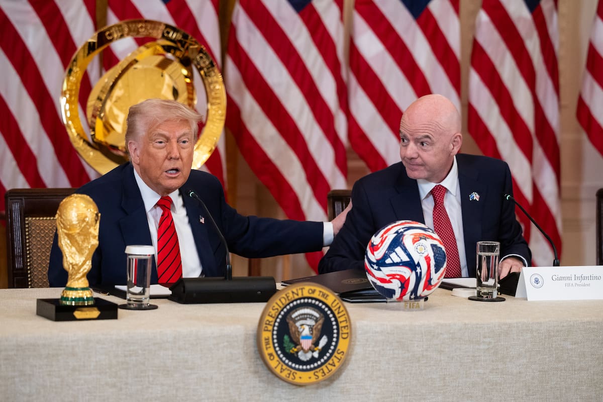 ¿Fútbol o Soccer? Gianni Infantino y Donald Trump aclaran el tema