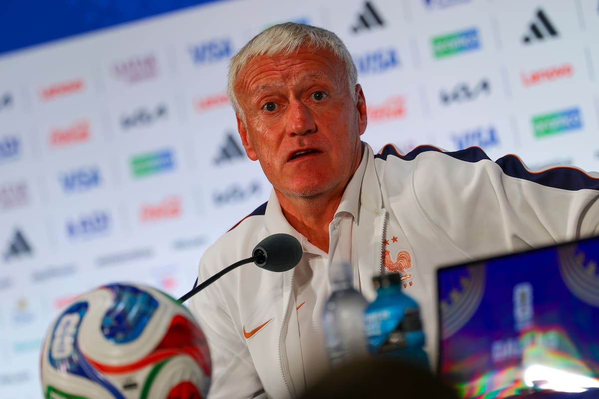 Didier Deschamps, exentrenador de Francia. //Foto, EFE: CHRISTOPHER NEUNDORF