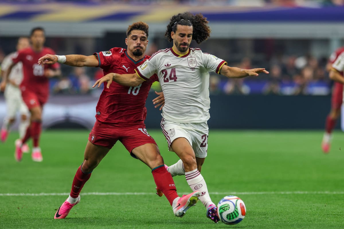 Marc Cucurella disputó un gran Mundial en 2026. //Foto, EFE: MIGUEL A. LOPES