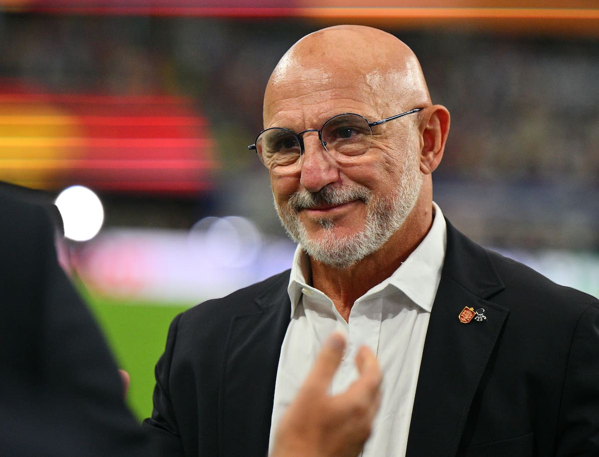 Luis de la Fuente, entrenador de España. //Foto, EFE: SAM WASSON