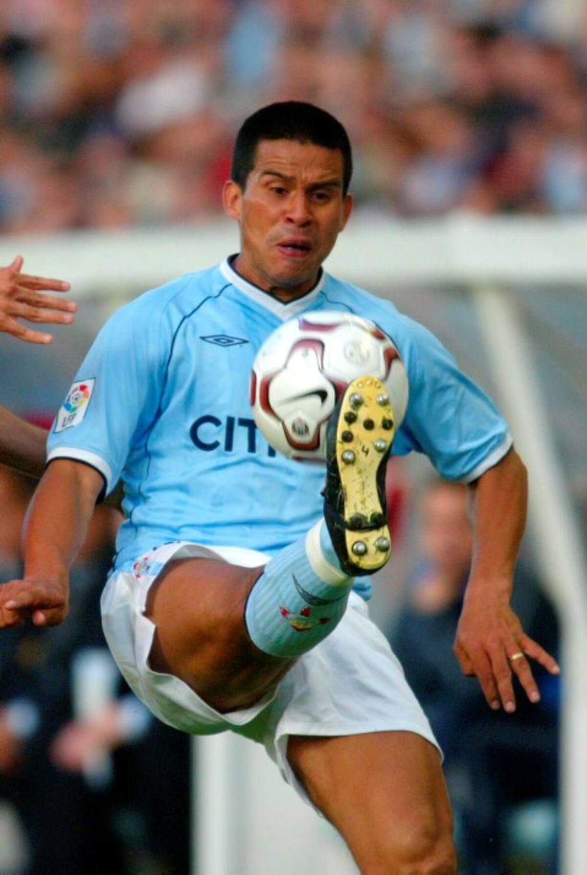 Fernando Cáceres, cuando jugaba en Celta de Vigo.