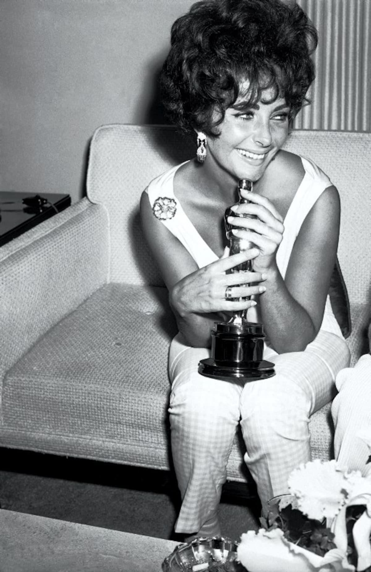 Elizabeth Taylor ganó el Óscar a mejor actriz en 1960 por "Butterfield 8". AP