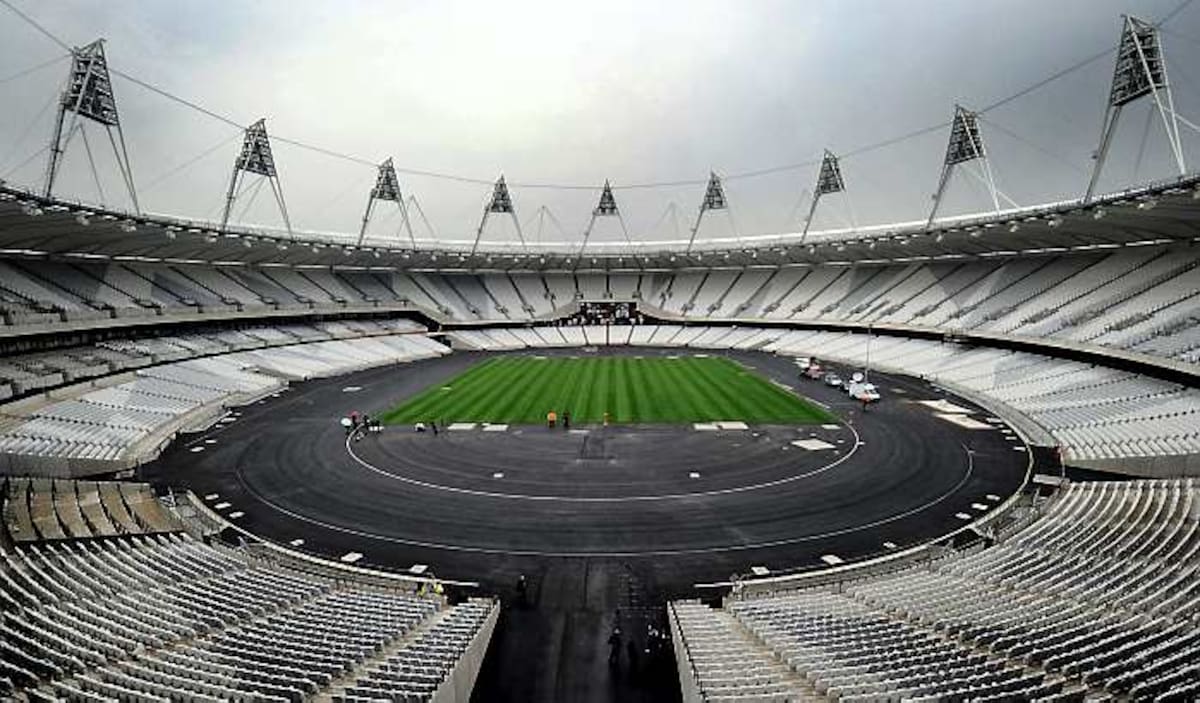 Estadio Olímpico de Londres, escenario principal de los Juegos 2012. AP