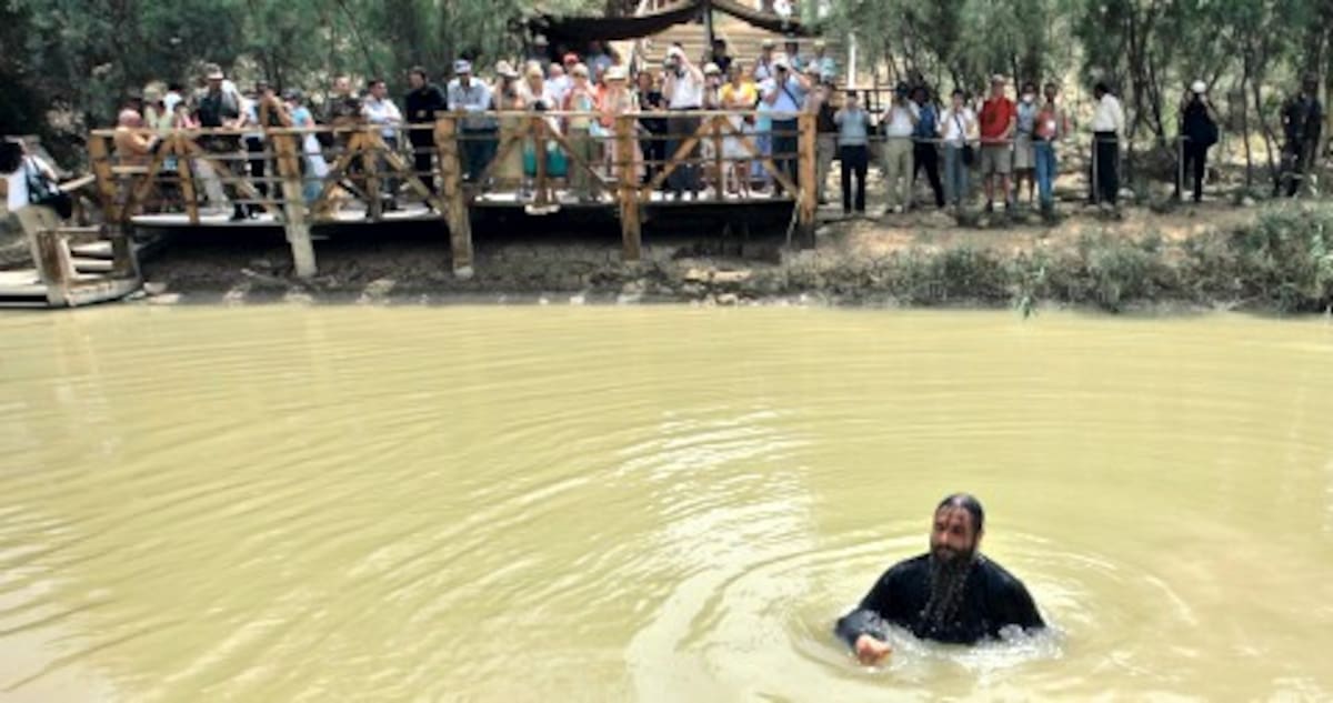 Ecologistas llaman la atención sobre el río Jordán.