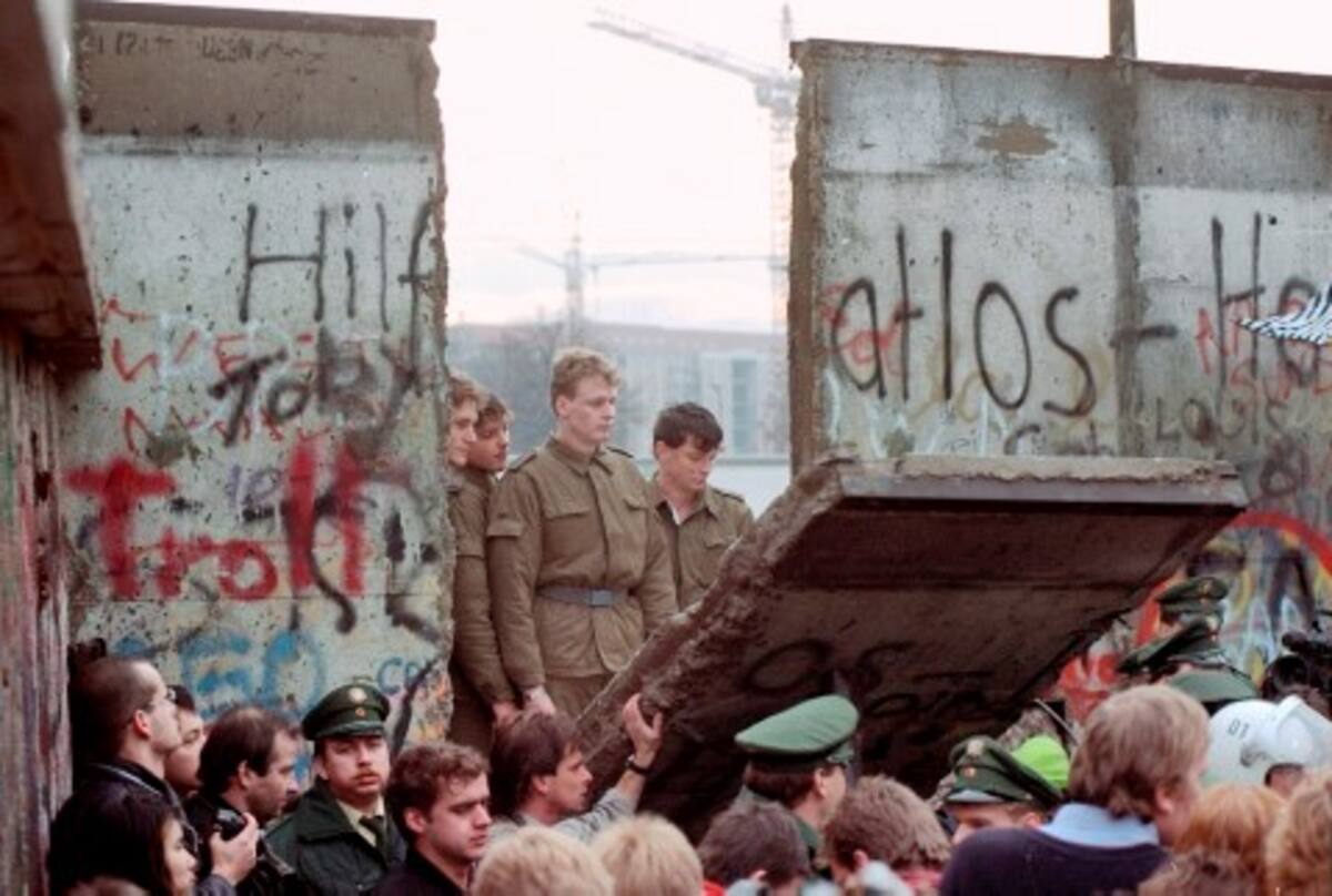 Mañana se celebra un aniversario más de la caída del muro de Berlín.