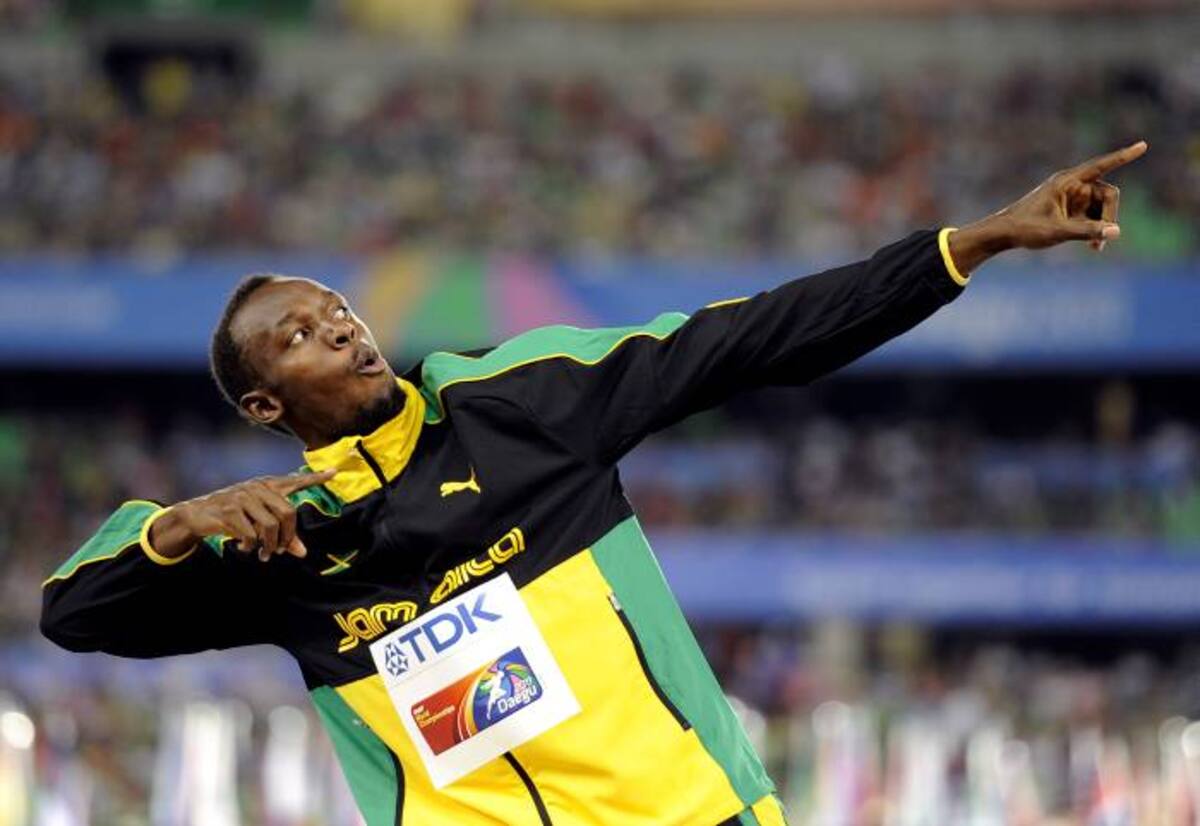 Usain Bolt AP Martin Meissner