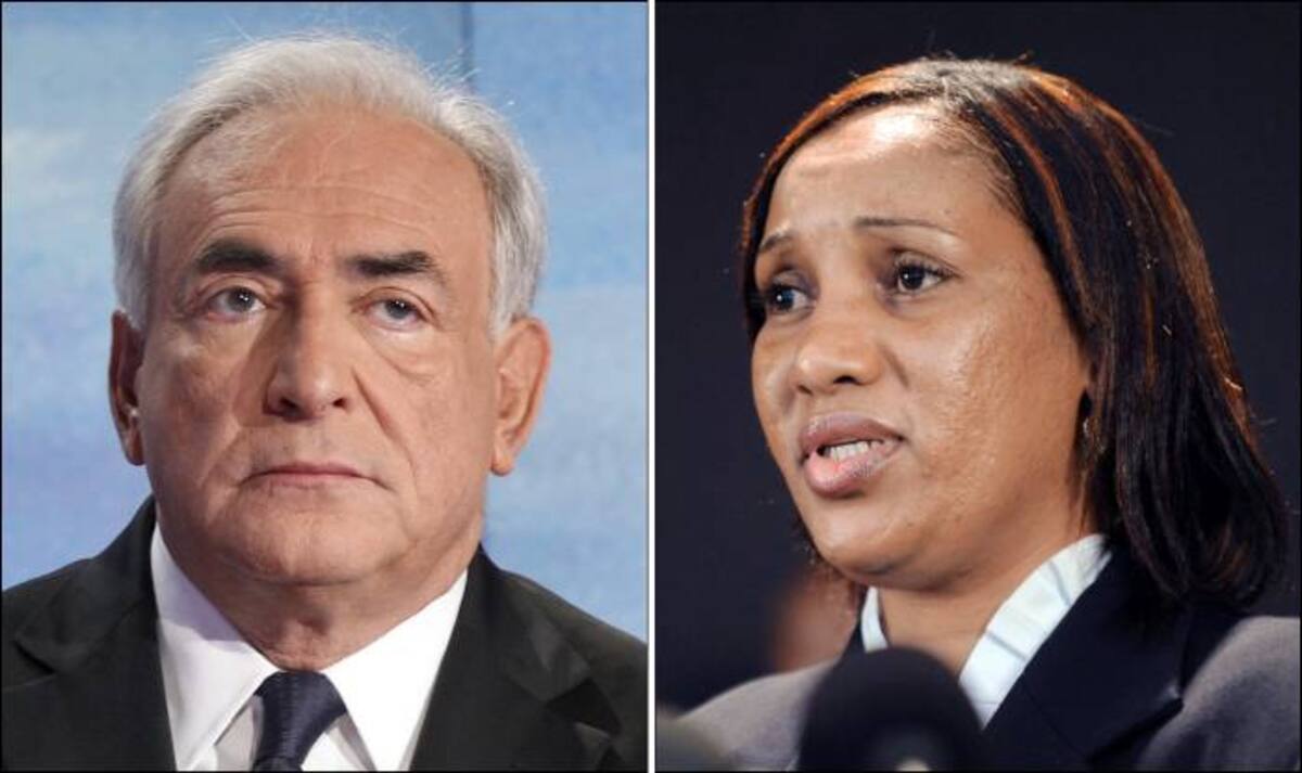 Dominique Strauss-Kahn y Nafissatou Diallo. AFP FRANCOIS GUILLOT