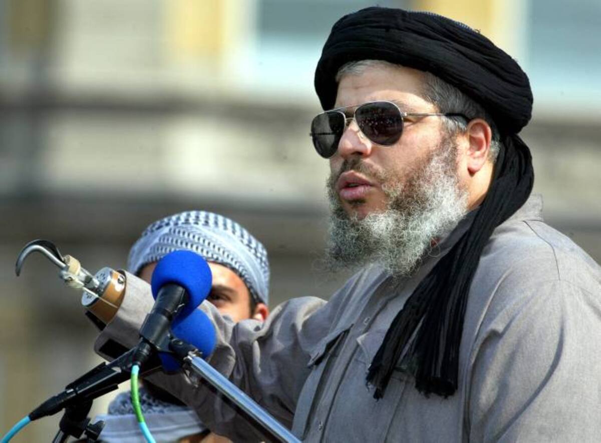 Abu Hamza, clérigo radical islámico AFP