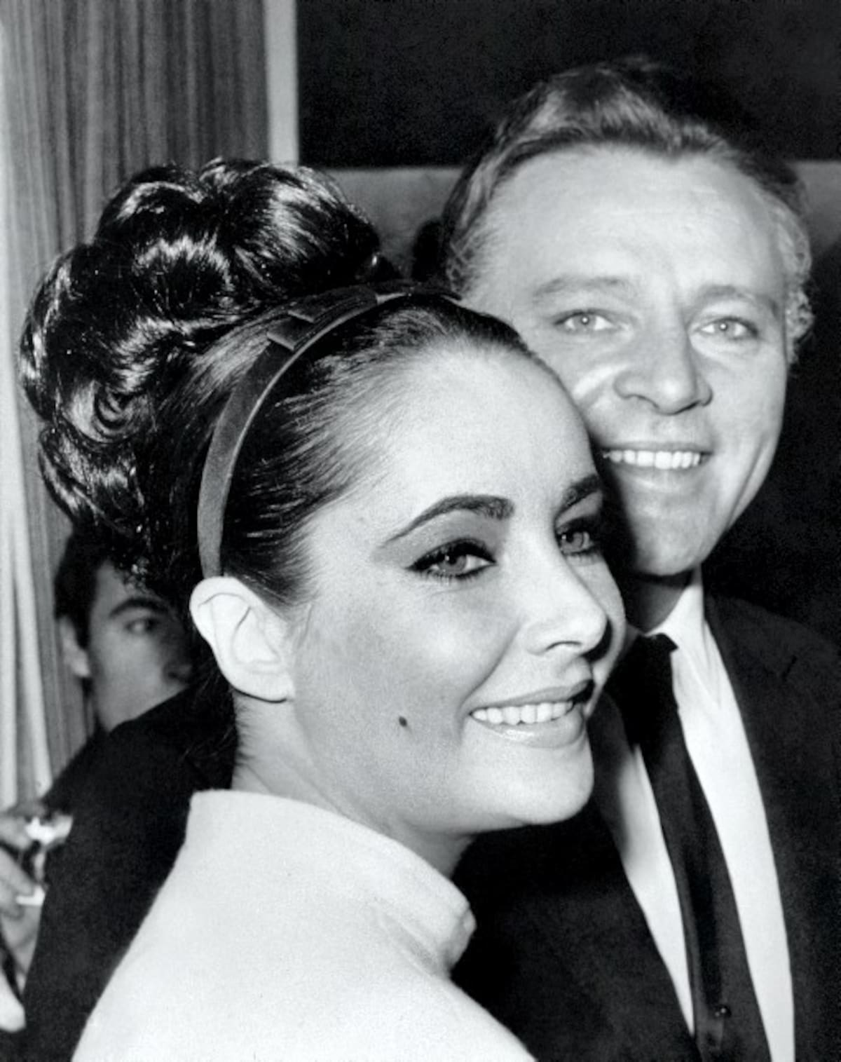 Elizabeth Taylor y Richard Burton. AFP
