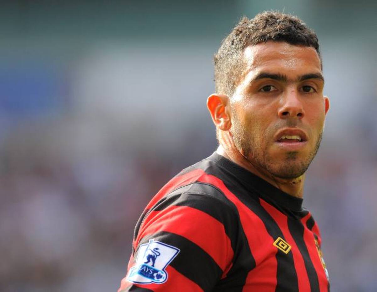 El argentino Carlos Tevez AFP ANDREW YATES