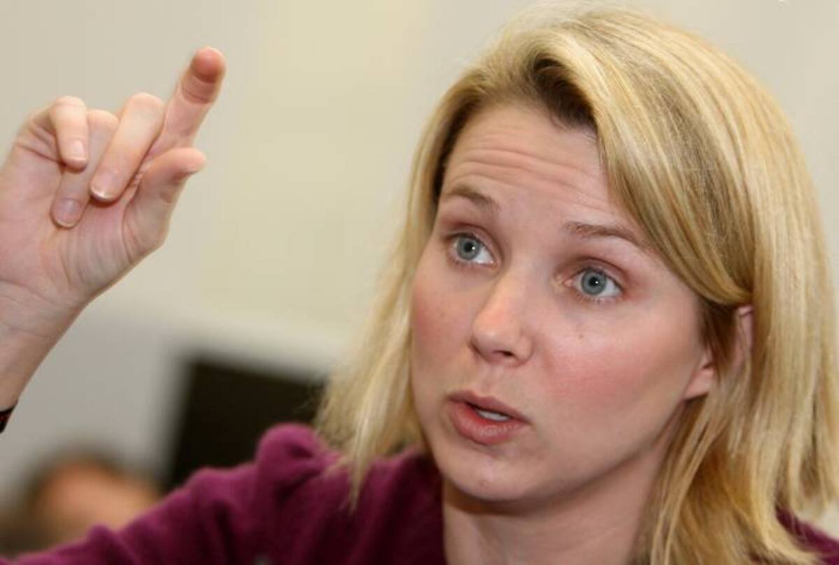 Marissa Mayer, drectora geneal de Yahoo! Archivo